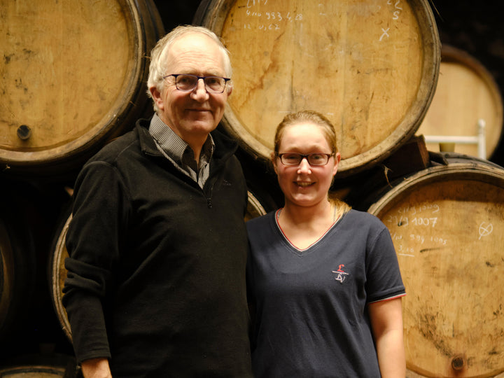 Frédéric and Clothilde Lafarge, photograph by Jason Lowe for Berry Bros. & Rudd