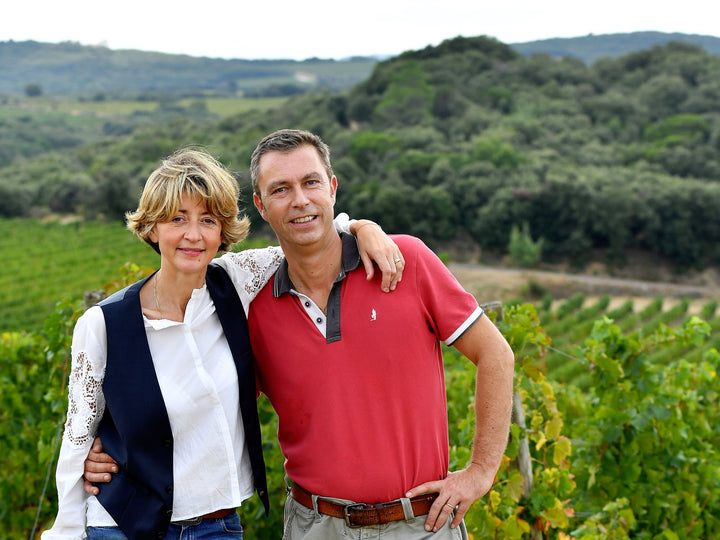 Domaine Bardi d'Alquier의 Sophie와 Thibaud Bardi de Fourtou
